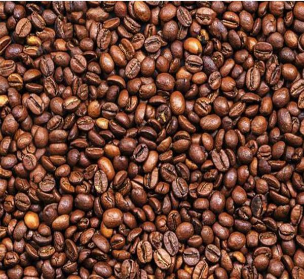 grinned coffee beans